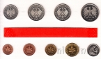 ФРГ набор 9 монет 1978 (J)