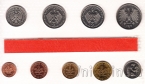 ФРГ набор 9 монет 1977 (D)