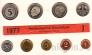ФРГ набор 9 монет 1977 (J)