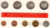 ФРГ набор 9 монет 1977 (J)