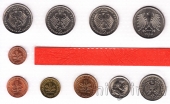 ФРГ набор 10 монет 1980 (F)