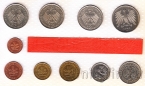 ФРГ набор 10 монет 1982 (D)