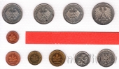 ФРГ набор 10 монет 1982 (F)
