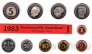 ФРГ набор 10 монет 1983 (J)