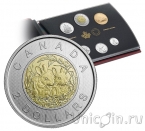 Канада набор 6 монет 2014 Кролики