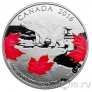 Канада 25 долларов 2016 Истинный север