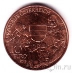 Австрия 10 евро 2016 Австрия