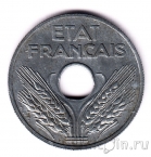 Франция 20 сантимов 1943