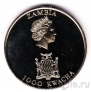 Замбия 1000 квача 2003 Коронация Елизаветы II