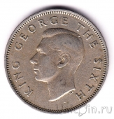 Новая Зеландия 1 флорин 1948