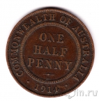 Австралия 1/2 пенни 1914
