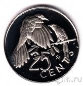 Брит. Виргинские острова 25 центов 1975
