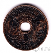 Французский Индокитай 1/2 цента 1935