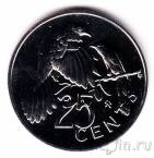 Брит. Виргинские острова 25 центов 1979