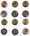 Канада набор 6 монет 2011-2012 Смена типов монет