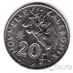 Новая Каледония 20 франков 1986