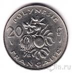 Французская Полинезия 20 франков 1979