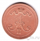 Финляндия 10 пенни 1865