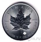 Канада 5 долларов 2016 Кленовый лист