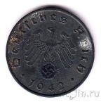 Германия 10 пфеннигов 1942 (A)