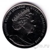 Британские Виргинские острова 1 доллар 2008 Британия