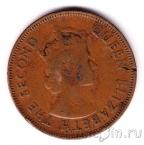 Маврикий 5 центов 1959