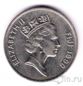 Фиджи 20 центов 1990
