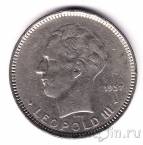 Бельгия 5 франков 1937 (BELGIQUE)