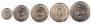 Ангола набор 5 монет 1975