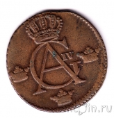 Швеция 1/4 скиллинга 1805