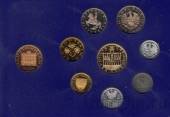 Австрия набор 8 монет 1980