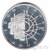ФРГ 10 марок 1989 2000 лет Бонну (proof)