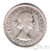 Австралия 3 пенса 1957