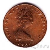 Остров Мэн 1/2 пенни 1980