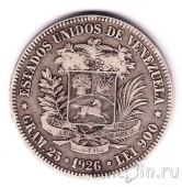 Венесуэла 5 боливаров 1926