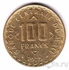 Мали 100 франков 1975