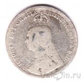 Великобритания 3 пенса 1890