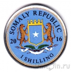 Сомали набор 7 монет 2016 Ретро автомобили