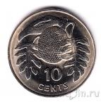 Кирибати 10 центов 1979