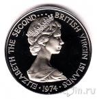Британские Виргинские острова 5 центов 1974