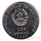 Мозамбик 250 метикал 1985 10 лет независимости