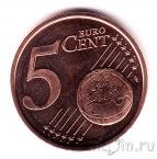 Эстония 5 евроцентов 2017