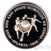 Сан-Томе и Принсипи 1000 добра 1996 Олимпиада в Атланте. Теннис