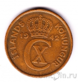 Исландия 5 аурар 1942