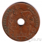 Французский Индокитай 1 цент 1930
