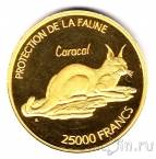 Нигер 25000 франков 2007 Каракал