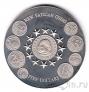 Либерия 5 долларов 2002 Монеты Ватикана