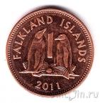 Фолклендские острова 1 пенни 2011