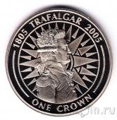 Гибралтар 1 крона 2005 Трафальгар (8)