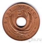 Брит. Восточная Африка 5 центов 1964